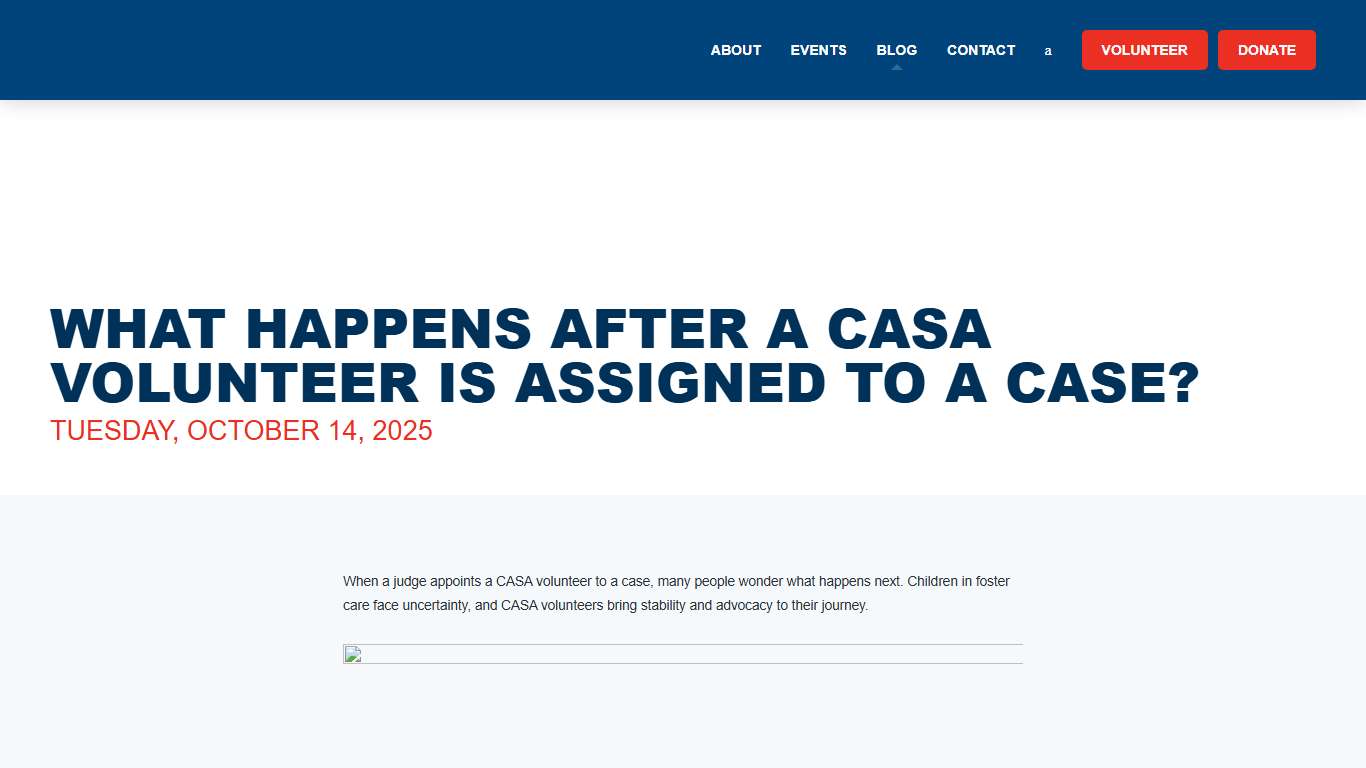 What Does A CASA Volunteer Do? - CASA of Kosciusko County