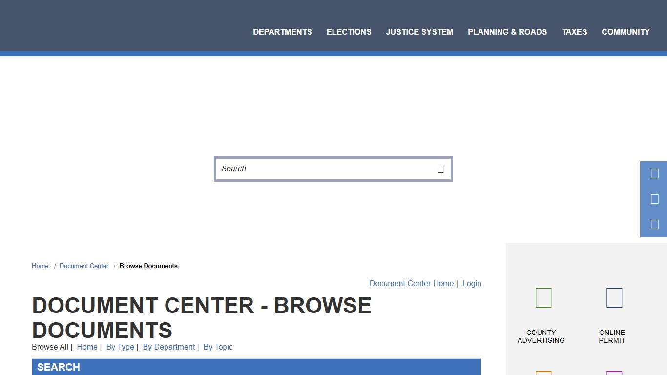 Document Center / Browse Documents / Kosciusko County, Indiana