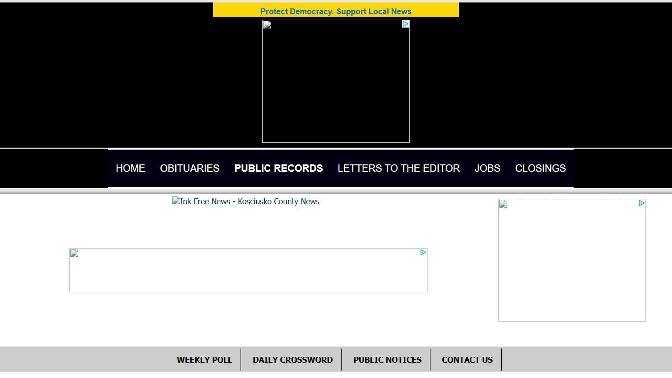 Public Records – InkFreeNews.com